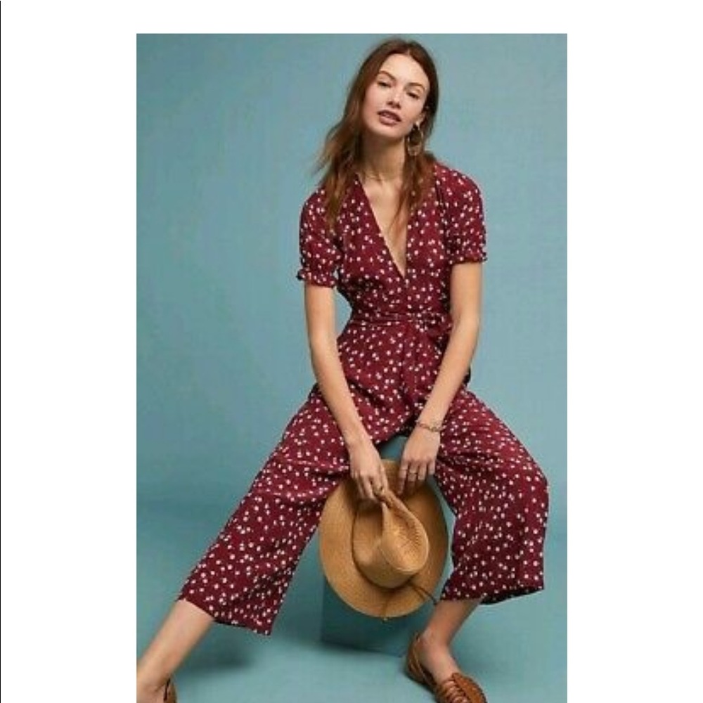 Faithfull the Brand Red Short Sleeved Jumper